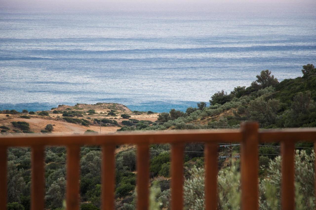 Villa Aloni in Triopetra Esterno foto
