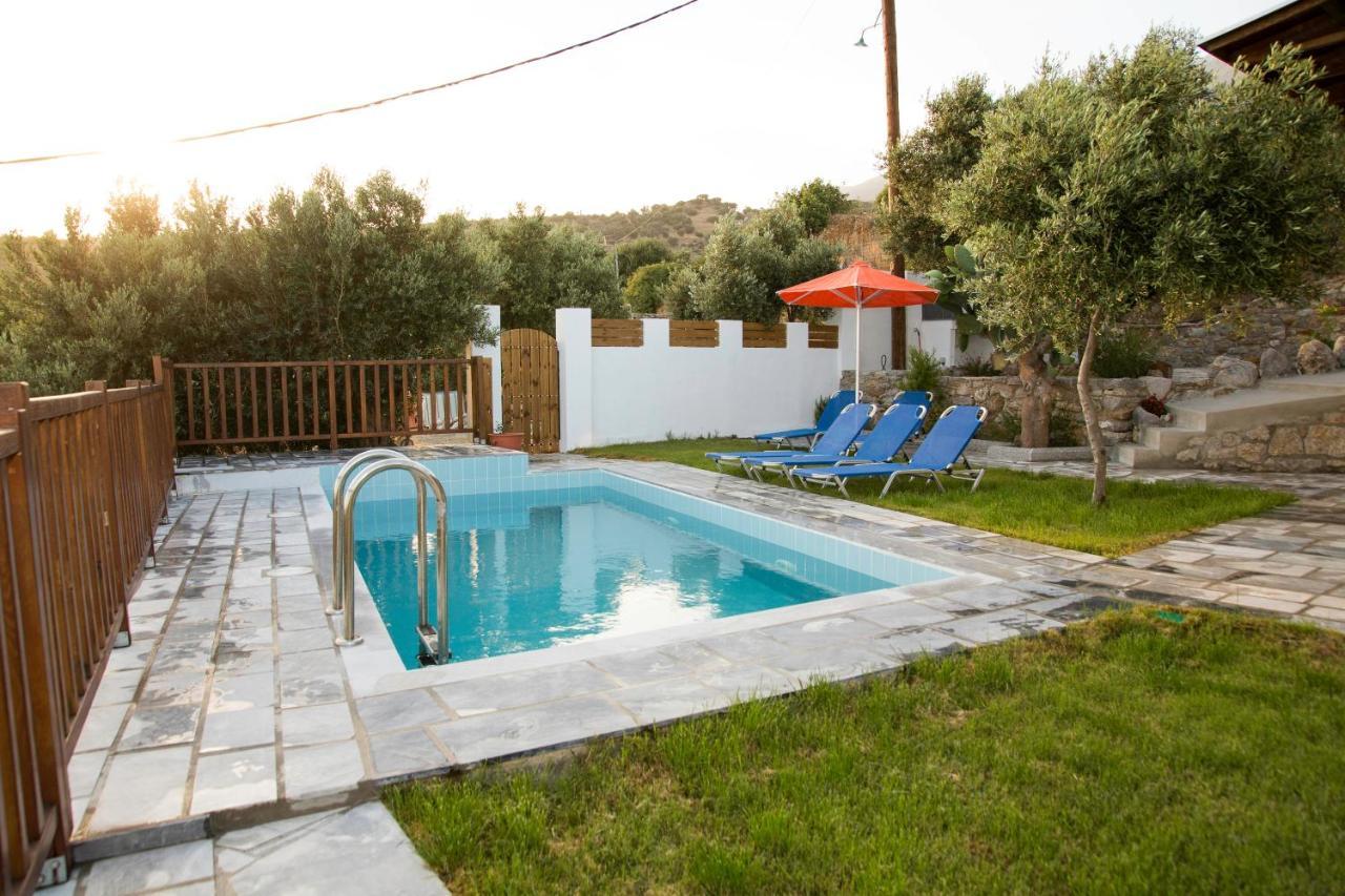 Villa Aloni in Triopetra Esterno foto