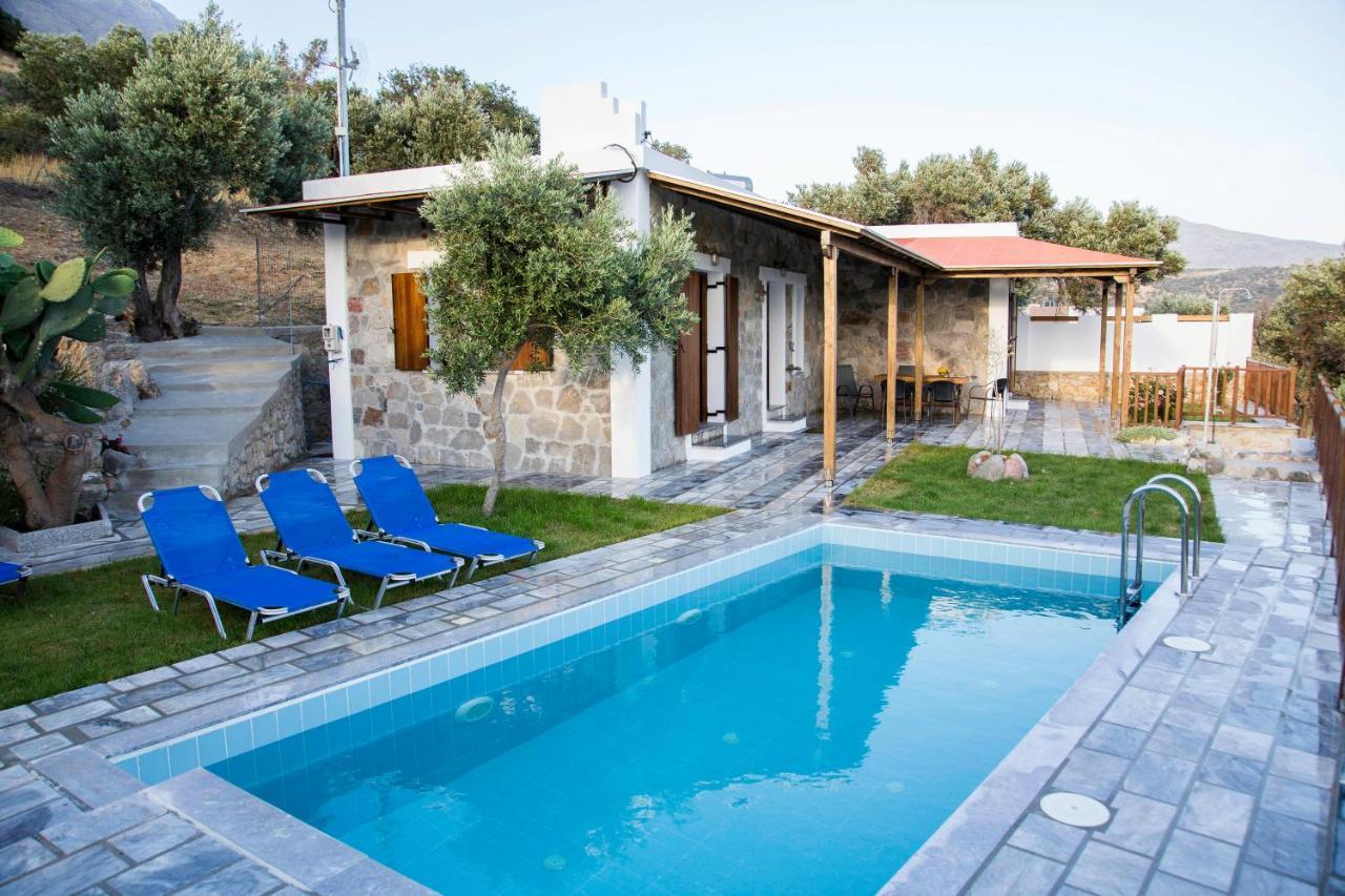 Villa Aloni in Triopetra Esterno foto