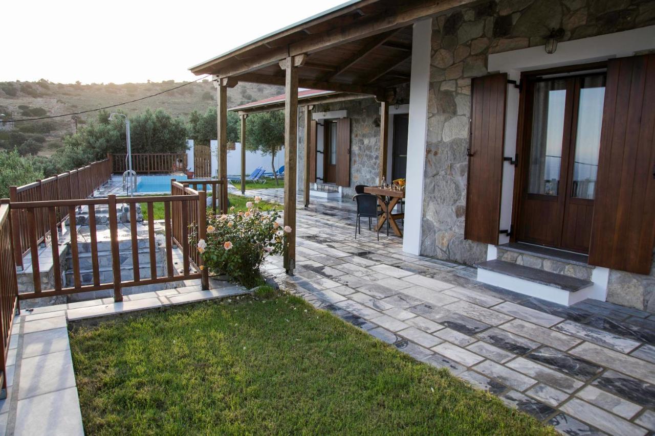 Villa Aloni in Triopetra Esterno foto