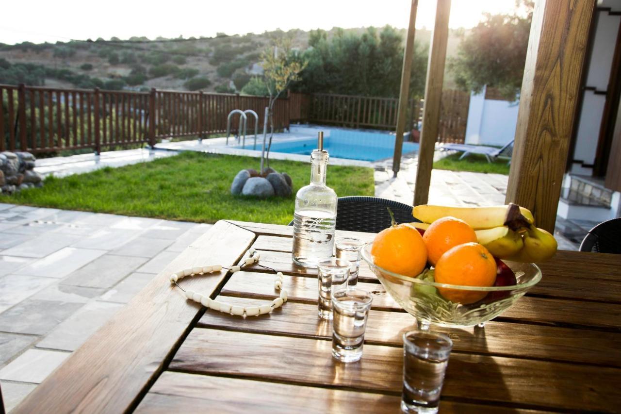 Villa Aloni in Triopetra Esterno foto